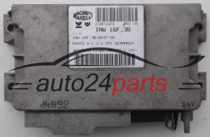 CALCULATEUR MOTEUR FIAT PUNTO MAGNETI MARELLI IAW 16F.38, IAW16F38, 61602.099.01, 6160209901, 46545151