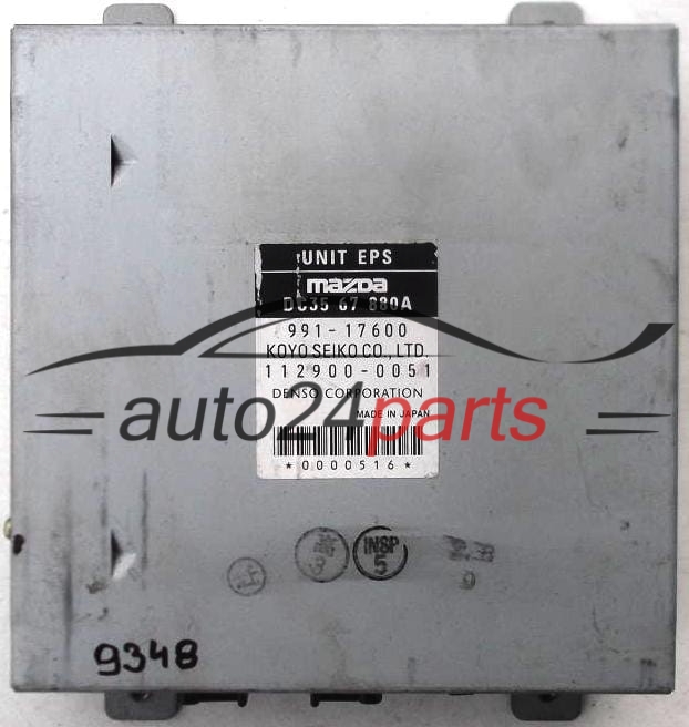 KOMPUTER STEROWNIK SILNIKA MAZDA DEMIO 1.5, 991-17600, 99117600, 112900-0051, 1129000051, DC35 67 880A, DC3567880A