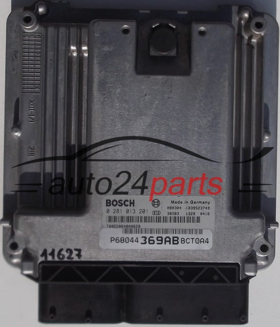 MOTORSTEUERGERÄT ECU STEUERGERAT DODGE 2.0 CRDI BOSCH 0 281 013 201, P68044369AB