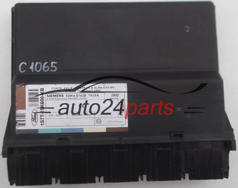 CENTRALKA MODUL STEROWNIK KOMFORTU FORD MONDEO 1.8 1S7T-15K600-KB