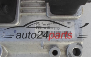 FIAT PUNTO 1.2 BOSCH 0 261 206 546, 0261206546, 0 046 758 158 0