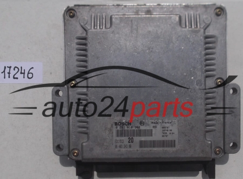 MOTORSTEUERGERÄT ECU STEUERGERÄT PEUGEOT 306 2.0 HDI BOSCH 0281010362