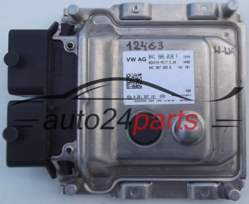 KOMPUTER STEROWNIK SILNIKA SEAT BOSCH 0 261 S07 181, 0261S07181, 04C 906 020 F, 04C906020F, 04C 907 309 B, 04C907309B 