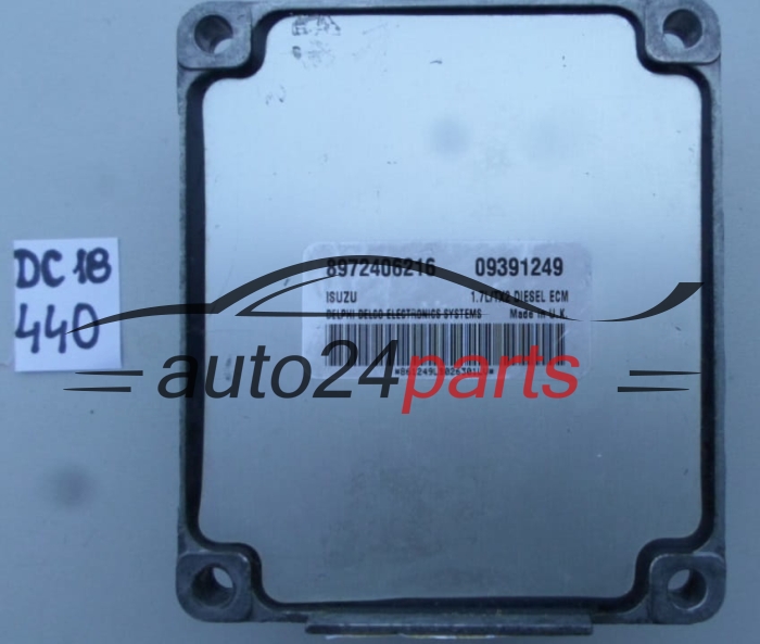 OPEL ASTRA 1.7 DTI DELPHI DELCO 09391249, ISUZU 8972406216
