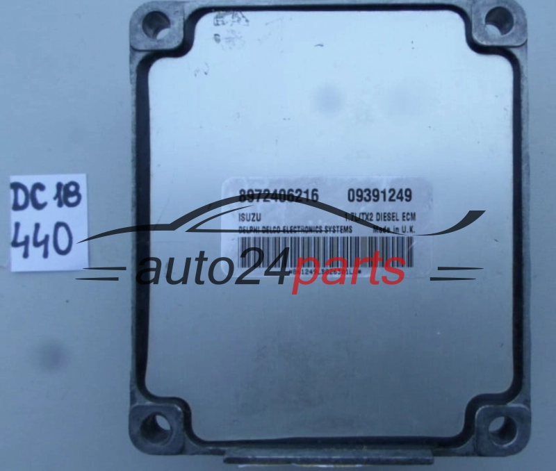 OPEL ASTRA 1.7 DTI DELPHI DELCO 09391249, ISUZU 8972406216