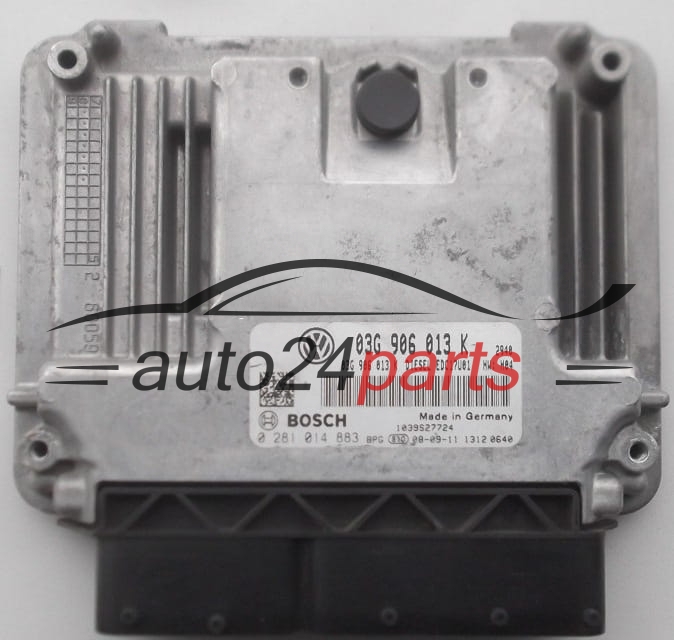 MOTORSTEUERGERÄT ECU STEUERGERÄT  SEAT IBIZA 1.9 TDI BOSCH 0 281 014 883,  03G 906 013 K