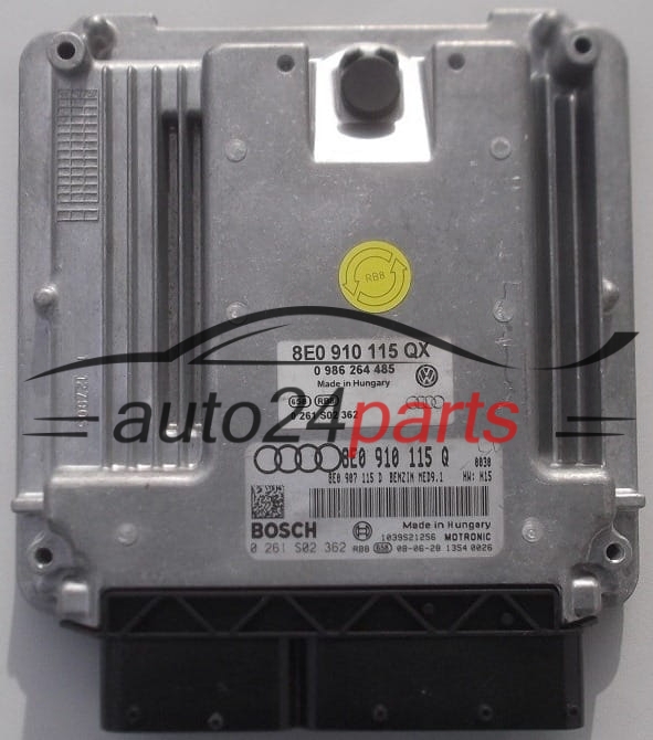 CALCULATEUR MOTEUR AUDI A4 2.0 TFSI BOSCH 0 261 S02 362, 8E0 910 115 Q