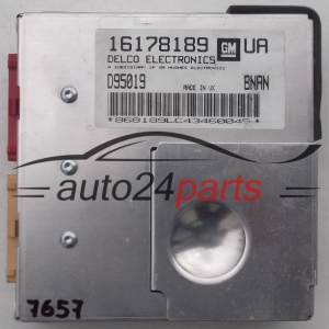 CALCULATEUR MOTEUR OPEL TIGRA 1.4, 16178189 UA, 16178189UA, D95019, BNAN
