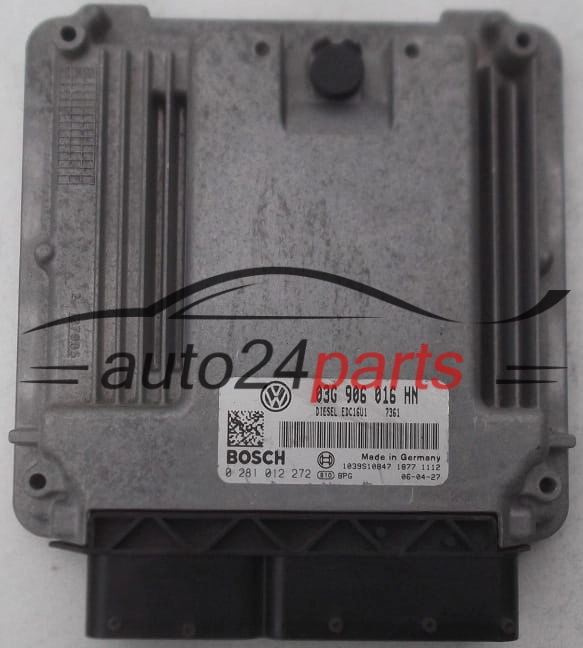 CALCULATEUR MOTEUR VOLKSWAGEN CADDY 2.0 SDI BOSCH 0 281 012 272, 03G 906 016 HN