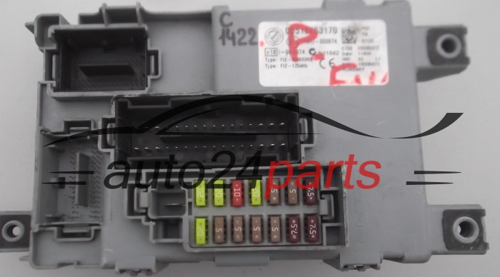 KOMFORTSTEUERGERÄT  FIAT GRANDE PUNTO DELPHI 28205372, 00518263170