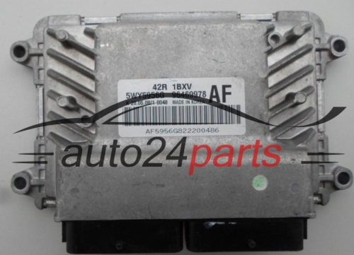 MOTORSTEUERGERÄT ECU STEUERGERAT CHEVROLET AVEO 1.2 5WY5956G, 96469978 AF