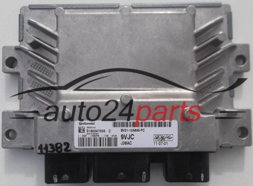 KOMPUTER STEROWNIK SILNIKA FORD EMS2102 S180047035C, S180047035 C, BV2112A650FC, BV21-12A650-FC 9VJC