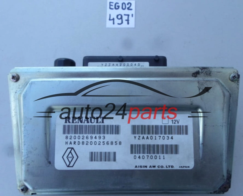 RENAULT 8200 269 493, 8200269493, HARD8200256858, 8200256858
