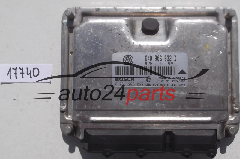 Sterownik silnika SEAT IBIZA 1.4 BOSCH 0261206022 6K0906032D
