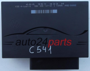 KOMFORTSTEUERGERAT VOLKSWAGEN SEAT SKODA HELLA 5DK 008 127-01, 5DK008127, 5DK00812701, 6Q0 959 433 H, 6Q0959433H 