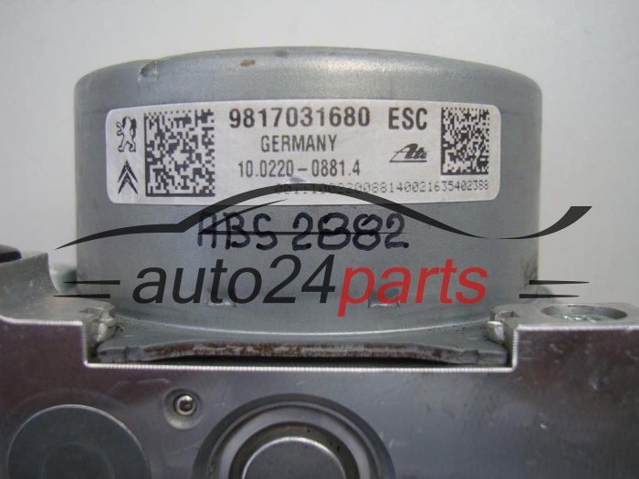 BOMBA HIDRAULICA Y CENTRALITA ABS CITROEN PEUGEOT 9817031680, 10.0220-0881.4, 10022008814, 10.0915-3947.3, 10091539473