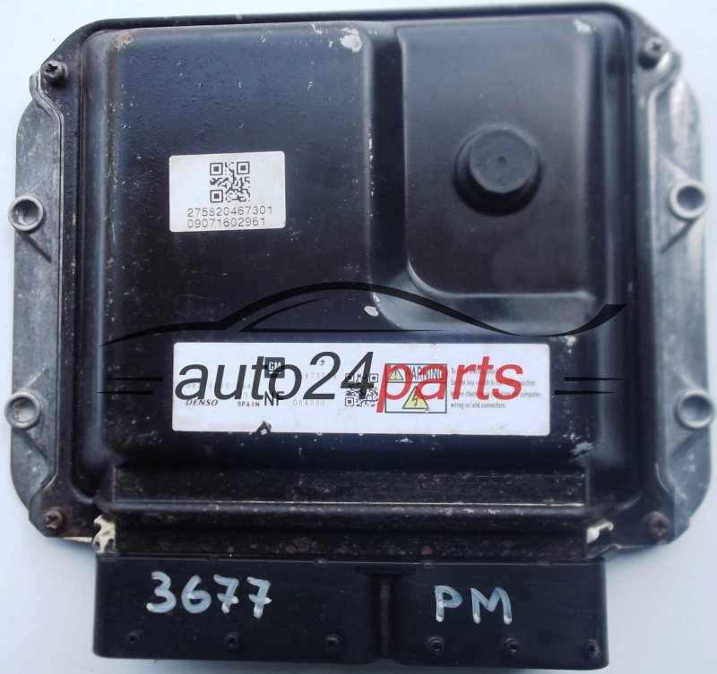 KOMPUTER STEROWNIK SILNIKA OPEL ASTRA ZAFIRA 1.7 CDTI A17DTJ A17DTR Z17DTJ 55571776, 98003171, 6237235, 62 37 235, MB2758009541