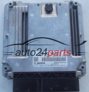 CALCULATEUR MOTEUR VOLKSWAGEN T5 T6 2.0 TDI BOSCH 0 281 016 376, 0281016376, 03L 906 022 CC, 03L906022CC, 03L907309K, EDC17CP20 