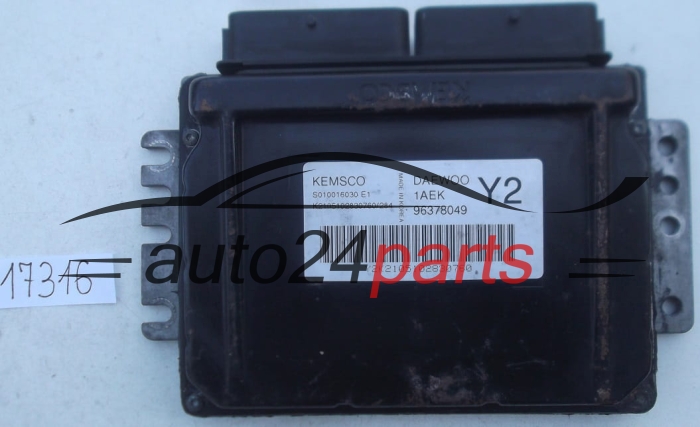 KOMPUTER STEROWNIK SILNIKA DEAWOO TACUMA 1.6 96378049 1AEK Y2 KEMSCO S010016030 E1