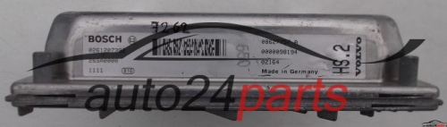 MOTORSTEUERGERÄT ECU STEUERGERAT VOLVO V70 2.4 T BOSCH 0 261 207 392, 0261207392, 08627757 A 