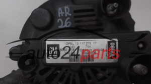 ALTERNATOR 1.3 CDTI Z13DTH OPEL ASTRA H 13117278 YP, 6204180 VALEO 2542850B, 75A