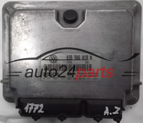KOMPUTER STEROWNIK SILNIKA VW VOLKSWAGEN PASSAT 1.9 TDI AHU 038 906 018 N, 038906018N, BOSCH 0 281 001 727, 0281001727, 26SA3667 
