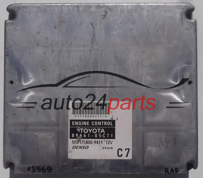 Sterownik silnika TOYOTA AVENSIS 8966105C71 MB1758009411 -