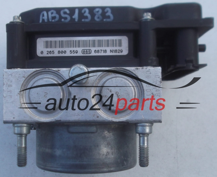 ABS POMPA I STEROWNIK  CLIO BOSCH 0 265 231 804, 0265231804, 8200 559 749, 8200559749, 0 265 800 559, 0265800559
