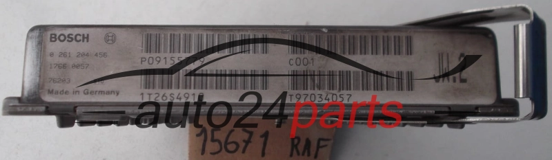 CENTRALITA DE MOTOR VOLVO BOSCH 0 261 204 456, 0261204456, P09155779, 1T26S4910, JW.2