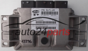  CALCULATEUR MOTEUR PEUGEOT 307 IAW6LP1.02, IAW6LP102, 16638064, 9650602680 