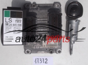 CALCULATEUR MOTEUR OPEL AGILA 1.0 Z10XE BOSCH 0 261 207 422,  GM 24 456 864 AZ 