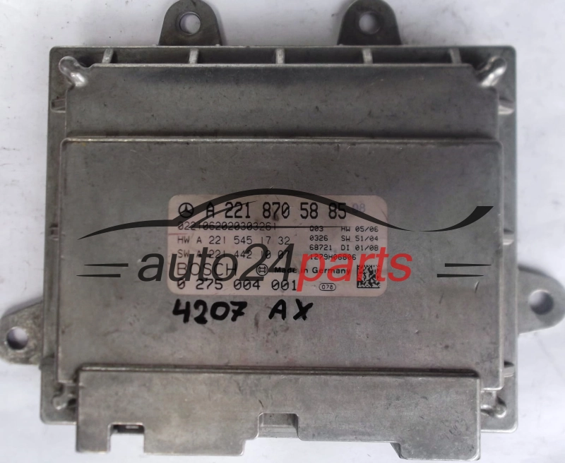 calculateur moteur pour mercedes 