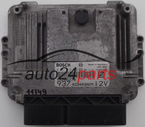 Motorsteuergerät Alfa Romeo 147 1.9 JTDM 0281012882 51806557 9374D34A3AEM