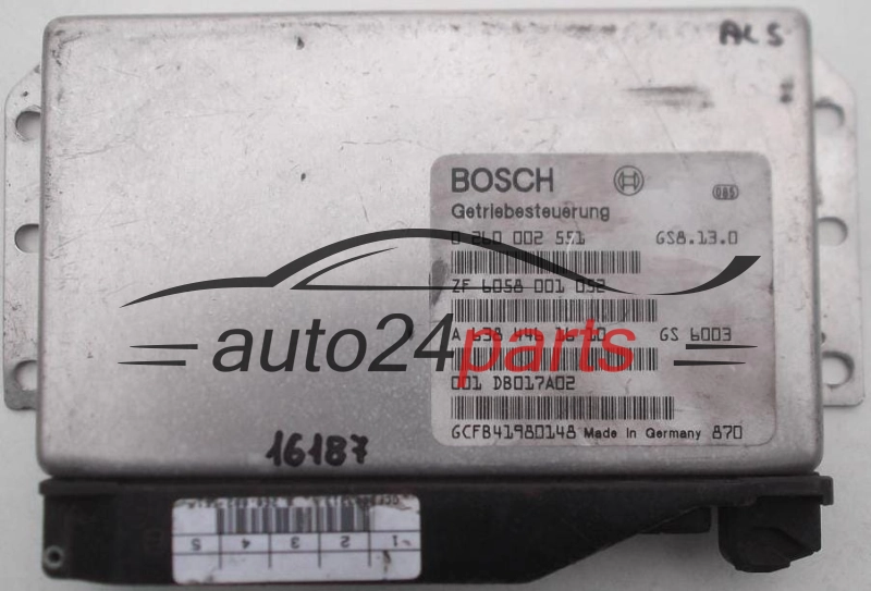 STEROWNIK SKRZYNI AUTOMATYCZNEJ MERCEDES VITO VIANO 2.3 TD BOSCH 0 260 002 551