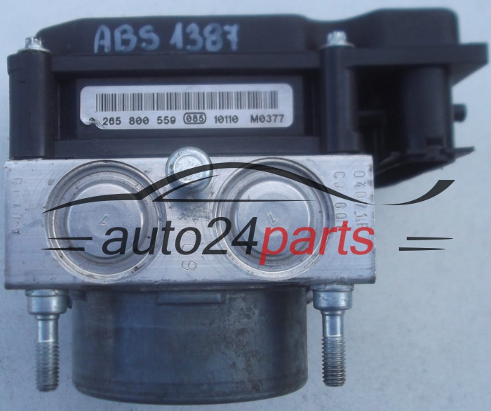 POMPE HYDRAULIQUE ET CALCULATEUR dABS  CLIO BOSCH 0 265 232 077, 0265232077, 8200 747 140, 8200747140, 0 265 800 559, 0265800559