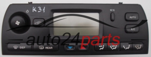 PANEL OGRZEWANIA STEROWNIK NAWIEWU REGULATOR KLIMATRONIK JAGUAR X-TYPE 1X4H-18C612-BK, 1X4H18C612BK -