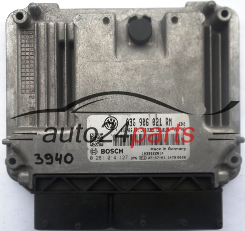 MOTORSTEUERGERÄT ECU STEUERGERAT VW VOLKSWAGEN TOURAN 1.9 TDI 03G906021RM