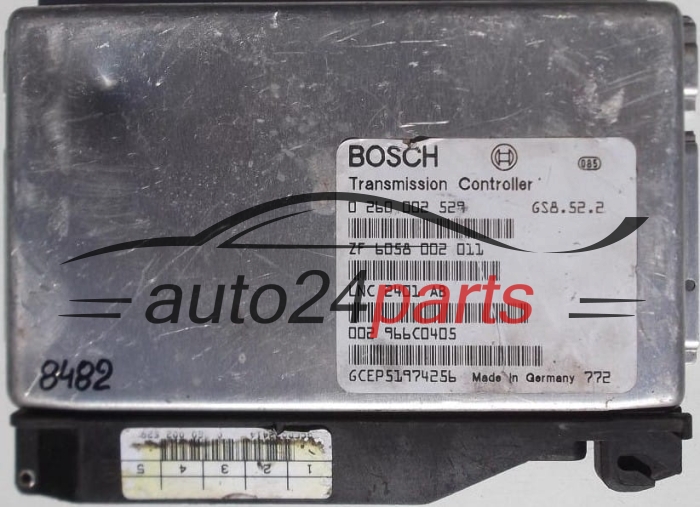 STEROWNIK SKRZYNI BIEGÓW JAGUAR XK8, XJ8, BOSCH 0 260 002 529, 0260002529, ZF6058002011
