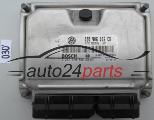 KOMPUTER STEROWNIK SILNIKA VOLKSWAGEN SEAT SKODA 1.9 SDI BOSCH 0 281 010 688,  038 906 012 CD