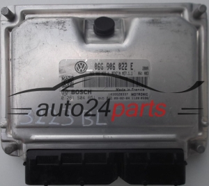 CALCULATEUR MOTEUR VW VOLKSWAGEN CADDY TOURAN 2.0 06G906022E, 06G 906 022 E, 06G906022A, 06G 906 022 A, BOSCH 0261S04651, 0 261 S04 651