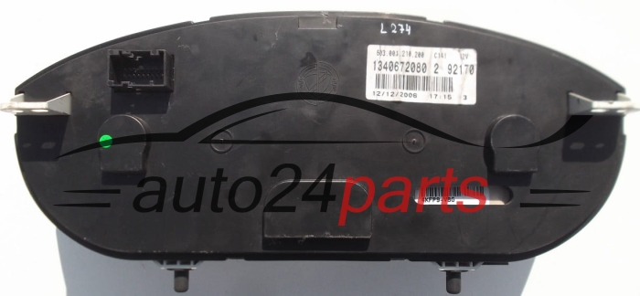 COMPTEUR KILOMETRIQUE CUADRO DE RELOJES FIAT DUCATO 1340672080 2 92170, 1340672080292170, 503.001.210.200, 503001210200