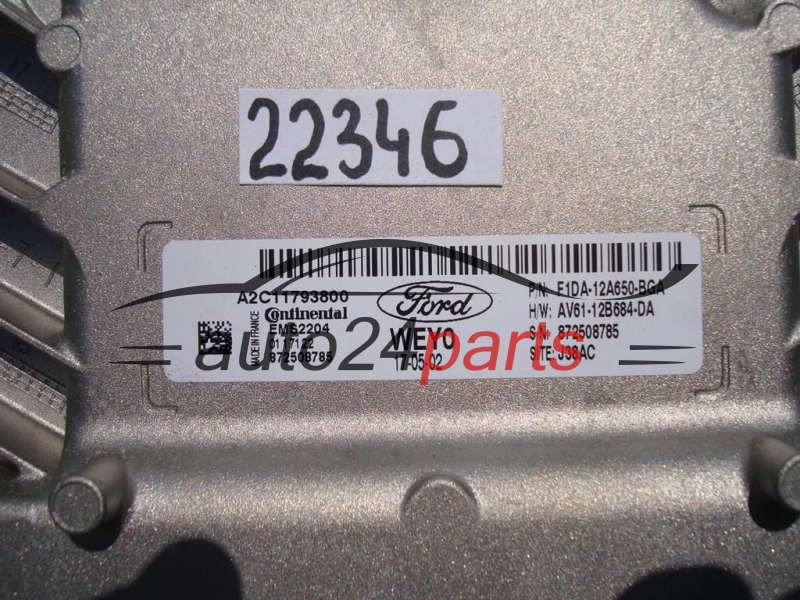 KOMPUTER STEROWNIK SILNIKA FORD CONTINENTAL A2C11793800, F1DA-12A650-BGA, F1DA12A650BGA, 872508785