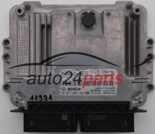 CENTRALITA DE MOTOR  FORD FOCUS BOSCH 0 261 S09 364, 0261S09364, C1B1-12A650-MB, C1B112A650MB, CV2A-12B684-BB, CV2A12B684BB 