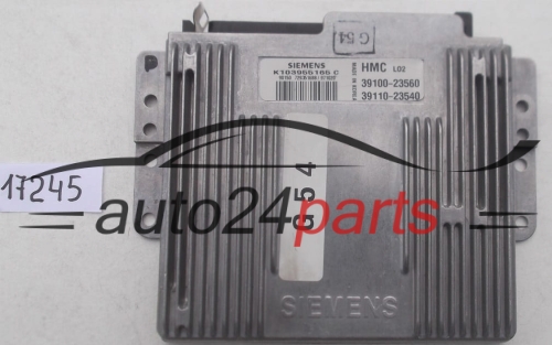 CALCULATEUR MOTEUR HYUNDAI COUPE 2.0 SIEMENS K103955165 C, K103955165C, 103955165, 39100-23560 3910023560, 39110-23540 3911023540