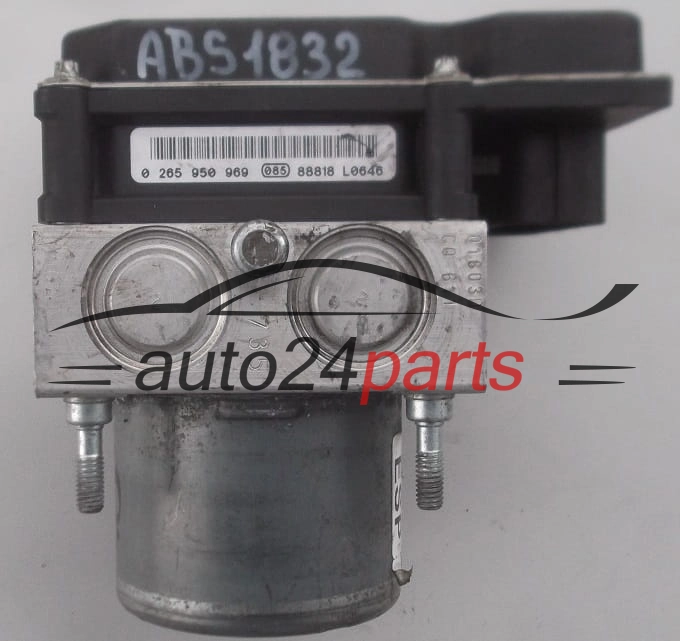 ABS POMPA I STEROWNIK FIAT 500 BOSCH 0 265 230 283,  518 212 73