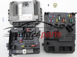 KOMPUTER STEROWNIK SILNIKA PEUGEOT 206 1.4 BOSCH 0 281 011 784, 0281011784, 96 559 197 80, 9655919780, 9654490280, 1039S06089, EDC16C34 