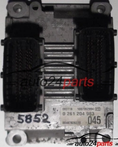 ECU CENTRALITA DE MOTOR FIAT PUNTO 1.2 16V BOSCH 0261204983, 0 261 204 983, 1037352994, 00447826310, 44782631