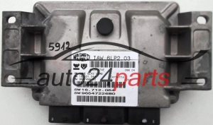 KOMPUTER STEROWNIK SILNIKA PEUGEOT  IAW6LP2.03, IAW6LP203 9647498180 9654722680 -  