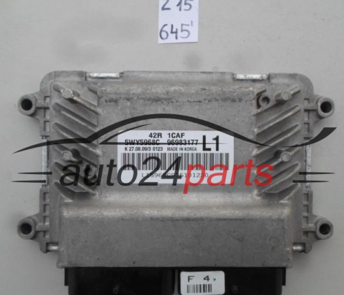 KOMPUTER STEROWNIK SILNIKA CHEVROLET AVEO 5WY5968C, 96983177 -