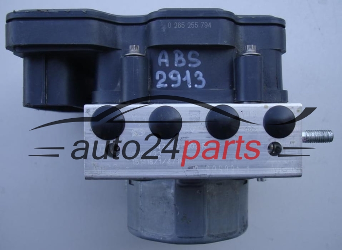 POMPE HYDRAULIQUE ET CALCULATEUR d'ABS RENAULT CLIO CAPTUR 476601203R, 47660 1203 R, 0 265 255 794, 0265255794, 0265956403